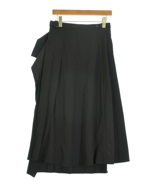 YOHJI YAMAMOTO +NOIR(ヨウジヤマモトプリュスノアール)のロング・マキシ丈スカート サイズ:2(S位) 28,600円