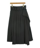 Yohji Yamamoto +NOIR（ヨウジヤマモトプリュスノアール）ロング・マキシ丈スカート 黒 サイズ:2(S位) レディース/2200724057122