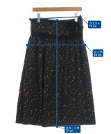 Yohji Yamamoto +NOIR（ヨウジヤマモトプリュスノアール）ロング・マキシ丈スカート 黒 サイズ:2(S位) レディース/2200725320058