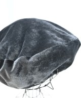 Yohji Yamamoto +NOIR（ヨウジヤマモトプリュスノアール）ハンチング・ベレー帽 グレー サイズ:- レディース/2200726790133