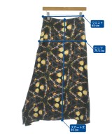 Yohji Yamamoto +NOIR（ヨウジヤマモトプリュスノアール）ロング・マキシ丈スカート 黒 サイズ:1(XS位) レディース/2200729110143