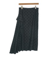 Yohji Yamamoto +NOIR（ヨウジヤマモトプリュスノアール）ロング・マキシ丈スカート 黒 サイズ:1(XS位) レディース/2200729110150