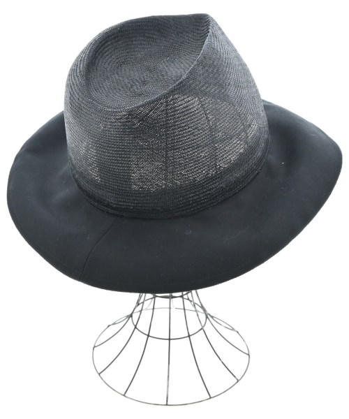 Yohji Yamamoto +NOIR（ヨウジヤマモトプリュスノアール）ハット 黒 サイズ:- レディース/2200680183194