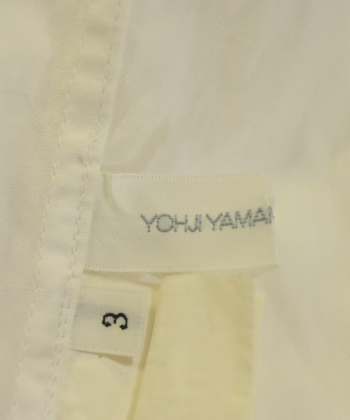 Yohji Yamamoto +NOIR（ヨウジヤマモトプリュスノアール）ブラウス 白 サイズ:3(M位) レディース/2200677774046