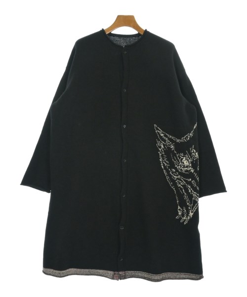 YOHJI YAMAMOTO +NOIR(ヨウジヤマモトプリュスノアール)カーディガン 黒 サイズ:2(S位)/2200686436034