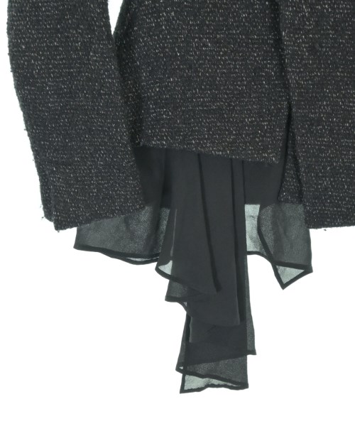 Yohji Yamamoto +NOIR（ヨウジヤマモトプリュスノアール）カジュアルジャケット 黒 サイズ:-(M位) レディース/2200686436133