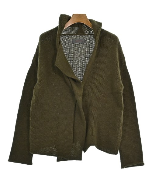 YOHJI YAMAMOTO +NOIR(ヨウジヤマモトプリュスノアール)カーディガン カーキ サイズ:2(S位)/2200686906049
