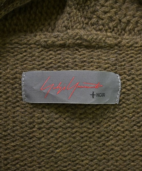 Yohji Yamamoto +NOIR（ヨウジヤマモトプリュスノアール）カーディガン カーキ サイズ:2(S位) レディース/2200686906049
