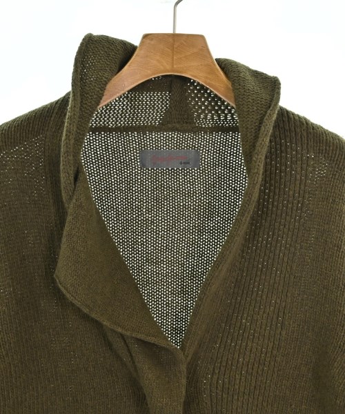 Yohji Yamamoto +NOIR（ヨウジヤマモトプリュスノアール）カーディガン カーキ サイズ:2(S位) レディース/2200686906049