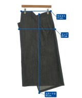 Yohji Yamamoto +NOIR（ヨウジヤマモトプリュスノアール）ロング・マキシ丈スカート 黒 サイズ:2(S位) レディース/2200681315044