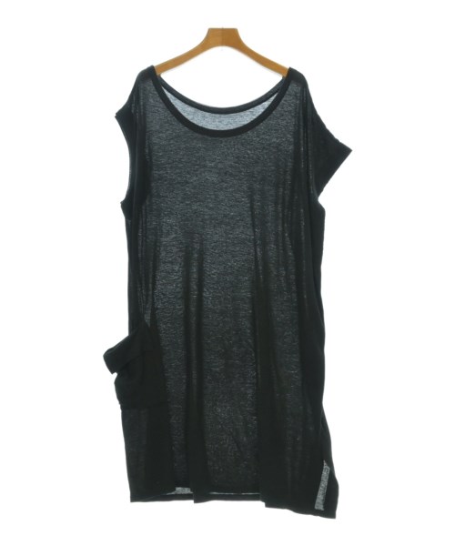 YOHJI YAMAMOTO +NOIR(ヨウジヤマモトプリュスノアール)ノースリーブ 黒 サイズ:1(XS位)/2200687005154