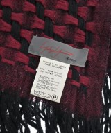 Yohji Yamamoto +NOIR（ヨウジヤマモトプリュスノアール）マフラー 赤 サイズ:- レディース/2200681023277