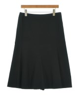 Yohji Yamamoto +NOIR（ヨウジヤマモトプリュスノアール）ひざ丈スカート 黒 サイズ:1(XS位) レディース/2200689133022