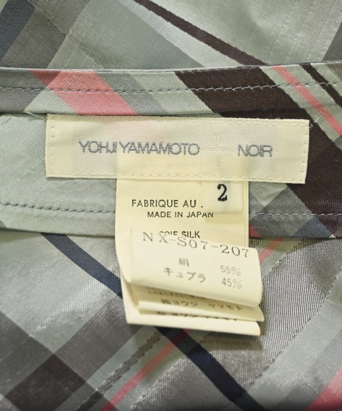 Yohji Yamamoto +NOIR（ヨウジヤマモトプリュスノアール）ロング・マキシ丈スカート グレー サイズ:2(S位) レディース/2200690837025