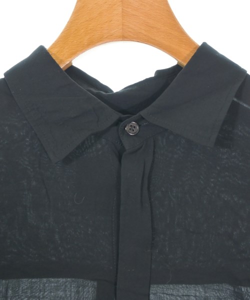 Yohji Yamamoto +NOIR（ヨウジヤマモトプリュスノアール）ブラウス 黒 サイズ:1(XS位) レディース/2200691663067