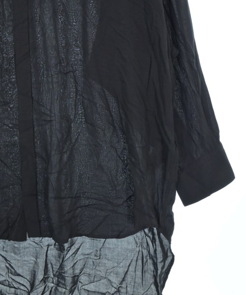 Yohji Yamamoto +NOIR（ヨウジヤマモトプリュスノアール）ブラウス 黒 サイズ:1(XS位) レディース/2200691663067