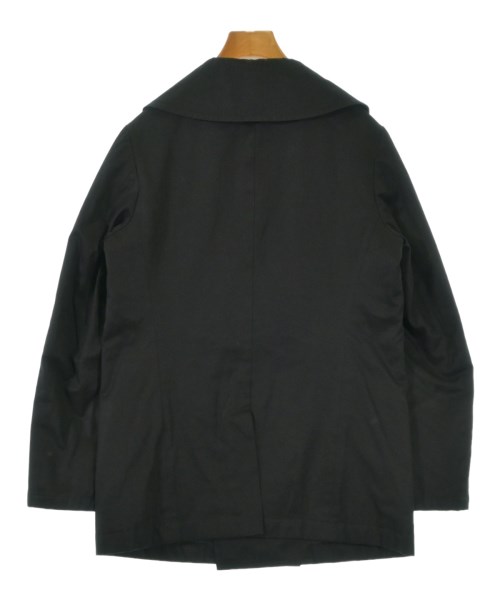 Yohji Yamamoto +NOIR（ヨウジヤマモトプリュスノアール）ピーコート 黒 サイズ:1(XS位) レディース/2200692136058