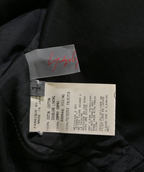 Yohji Yamamoto +NOIR（ヨウジヤマモトプリュスノアール）ピーコート 黒 サイズ:1(XS位) レディース/2200692136058
