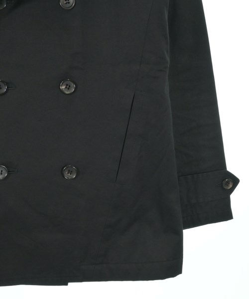 Yohji Yamamoto +NOIR（ヨウジヤマモトプリュスノアール）ピーコート 黒 サイズ:1(XS位) レディース/2200692136058