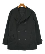 Yohji Yamamoto +NOIR（ヨウジヤマモトプリュスノアール）ピーコート 黒 サイズ:1(XS位) レディース/2200692136058