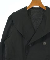 Yohji Yamamoto +NOIR（ヨウジヤマモトプリュスノアール）ピーコート 黒 サイズ:1(XS位) レディース/2200692136058
