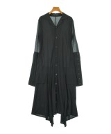 Yohji Yamamoto +NOIR（ヨウジヤマモトプリュスノアール）シャツワンピース 黒 サイズ:1(XS位) レディース/2200685686058