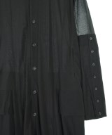 Yohji Yamamoto +NOIR（ヨウジヤマモトプリュスノアール）シャツワンピース 黒 サイズ:1(XS位) レディース/2200685686058