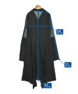 Yohji Yamamoto +NOIR（ヨウジヤマモトプリュスノアール）シャツワンピース 黒 サイズ:1(XS位) レディース/2200685686058