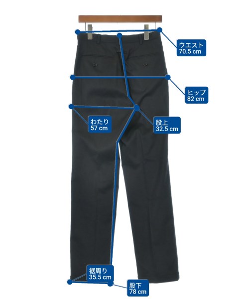 Jean Paul GAULTIER HOMME（ジャンポールゴルチェオム）スラックス 黒 サイズ:76(M位) メンズ/2200643363052