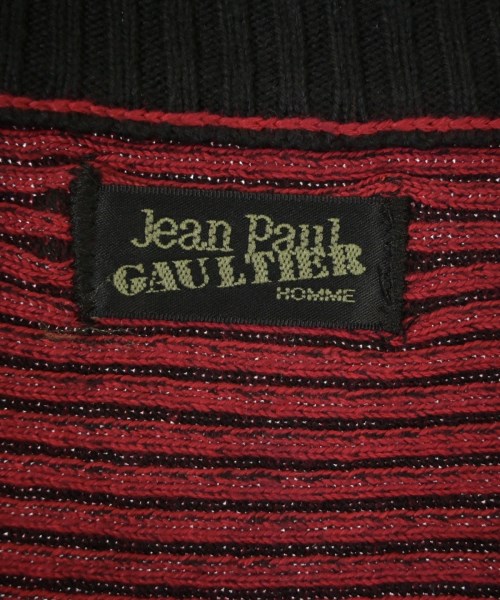 Jean Paul GAULTIER HOMME（ジャンポールゴルチェオム）ニット・セーター 赤 サイズ:-(L位) メンズ/2200614790030