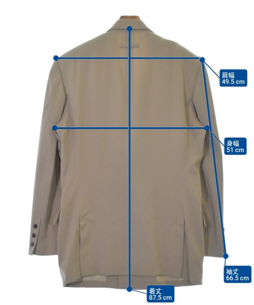 Jean Paul GAULTIER HOMME（ジャンポールゴルチェオム）ジャケット ベージュ サイズ:50(XL位) メンズ/2200670602049
