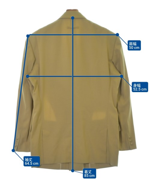 Jean Paul GAULTIER HOMME（ジャンポールゴルチェオム）ジャケット ベージュ サイズ:50(XL位) メンズ/2200670602056