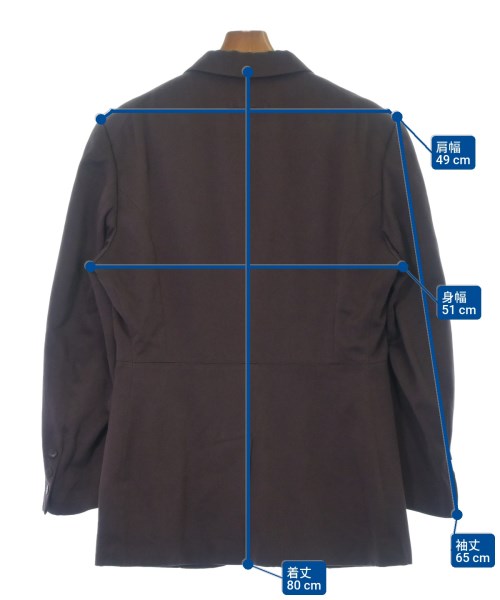 Jean Paul GAULTIER HOMME（ジャンポールゴルチェオム）ジャケット 茶 サイズ:50(XL位) メンズ/2200670602070