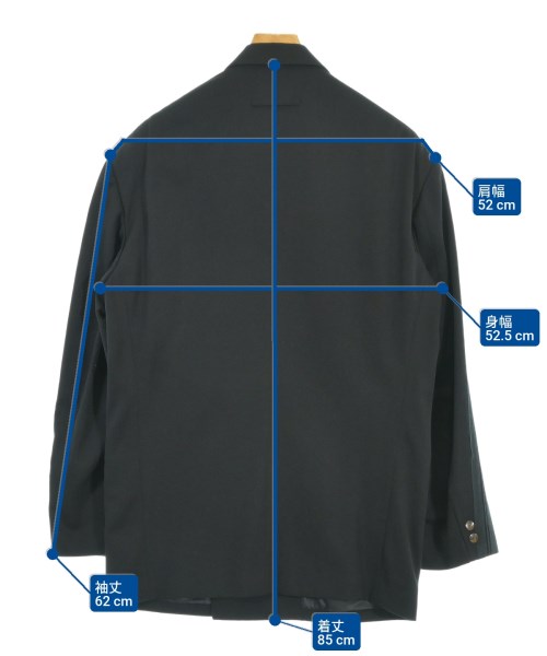 Jean Paul GAULTIER HOMME（ジャンポールゴルチェオム）ジャケット 黒 サイズ:L メンズ/2200670602087