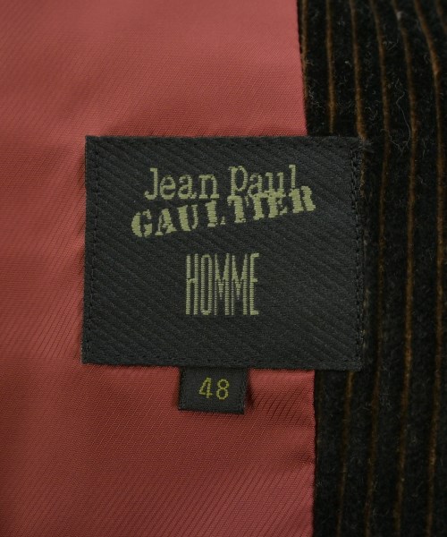 Jean Paul GAULTIER HOMME（ジャンポールゴルチェオム）ジャケット 茶 サイズ:48(L位) メンズ/2200694413034