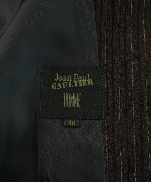 Jean Paul GAULTIER HOMME（ジャンポールゴルチェオム）ジャケット 茶 サイズ:48(L位) メンズ/2200653357171
