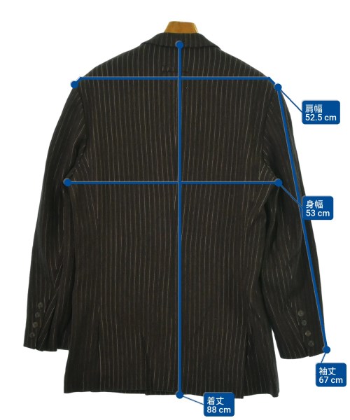 Jean Paul GAULTIER HOMME（ジャンポールゴルチェオム）ジャケット 茶 サイズ:48(L位) メンズ/2200653357171