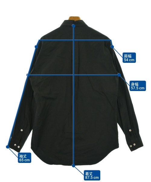 Jean Paul GAULTIER HOMME（ジャンポールゴルチェオム）カジュアルシャツ 黒 サイズ:48(L位) メンズ/2200653357331