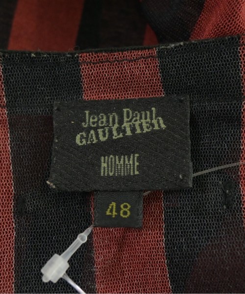 Jean Paul GAULTIER HOMME（ジャンポールゴルチェオム）カジュアルシャツ 赤 サイズ:48(L位) メンズ/2200620912044