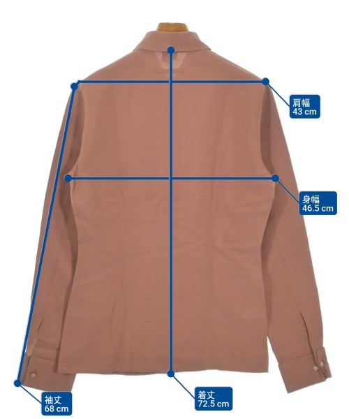 Jean Paul GAULTIER HOMME（ジャンポールゴルチェオム）カジュアルシャツ ピンク サイズ:48(L位) メンズ/2200665578014