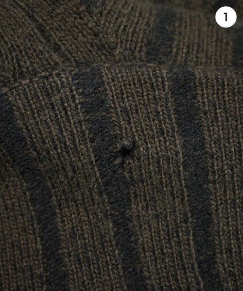 Jean Paul GAULTIER HOMME（ジャンポールゴルチェオム）カーディガン 茶 サイズ:48(L位) メンズ/2200667970236