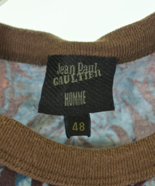 Jean Paul GAULTIER HOMME（ジャンポールゴルチェオム）Tシャツ・カットソー 茶 サイズ:48(L位) メンズ/2200735791039