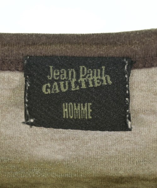 Jean Paul GAULTIER HOMME（ジャンポールゴルチェオム）Tシャツ・カットソー 茶 サイズ:48(L位) メンズ/2200735791077