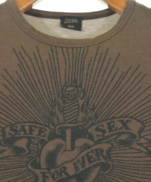 Jean Paul GAULTIER HOMME（ジャンポールゴルチェオム）Tシャツ・カットソー 茶 サイズ:48(L位) メンズ/2200735791077