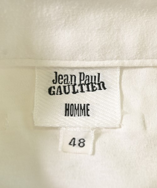 Jean Paul GAULTIER HOMME（ジャンポールゴルチェオム）カジュアルシャツ 白 サイズ:48(L位) メンズ/2200735791121