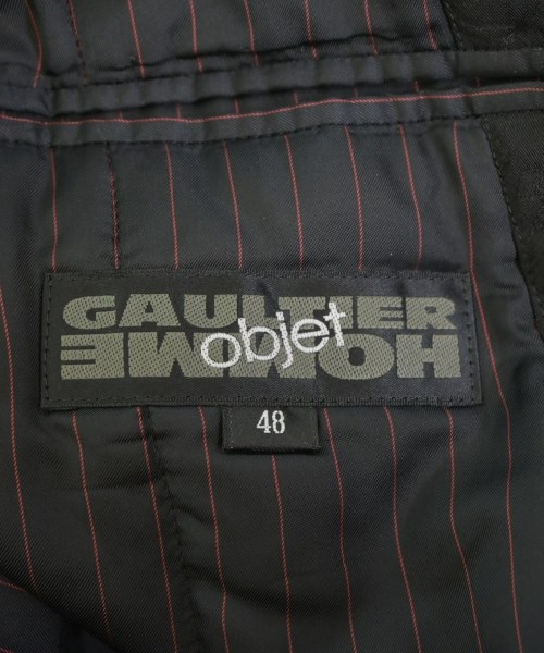 Jean Paul GAULTIER HOMME（ジャンポールゴルチェオム）カジュアルジャケット 黒 サイズ:48(L位) メンズ/2200689975028