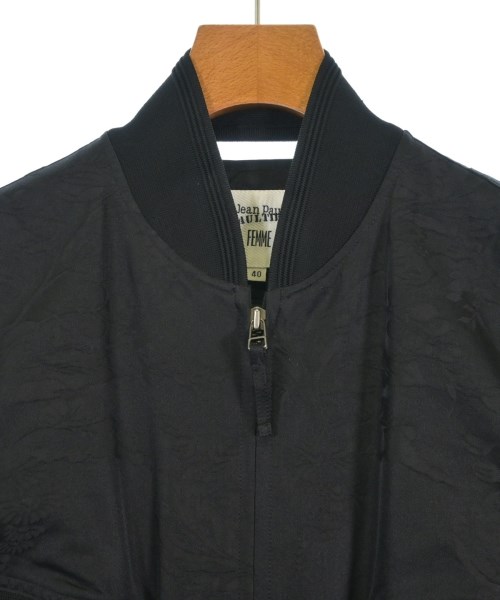 Jean Paul GAULTIER FEMME（ジャンポールゴルチエフェム）ブルゾン 黒 サイズ:40(M位) レディース/2200610187025