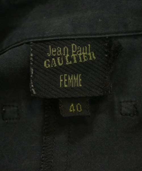 Jean Paul GAULTIER FEMME（ジャンポールゴルチエフェム）カジュアルシャツ 黒 サイズ:40(M位) レディース/2200620865067