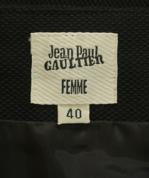 Jean Paul GAULTIER FEMME（ジャンポールゴルチエフェム）ひざ丈スカート 黒 サイズ:40(M位) レディース/2200604319050