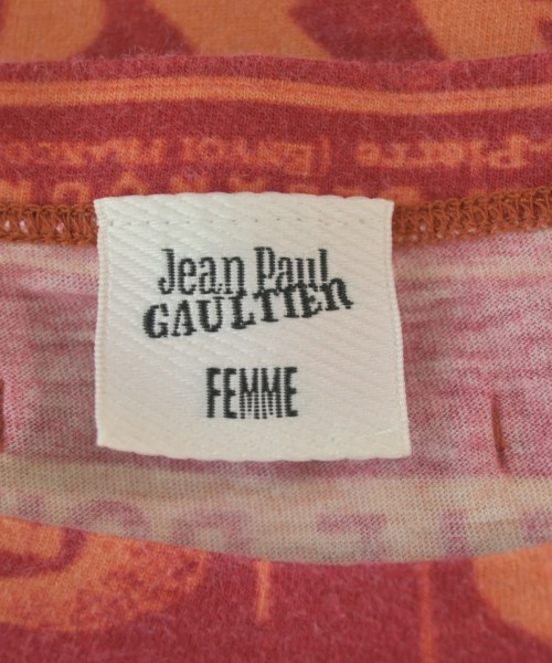 Jean Paul GAULTIER FEMME（ジャンポールゴルチエフェム）Tシャツ・カットソー 赤 サイズ:40(M位) レディース/2200676940039